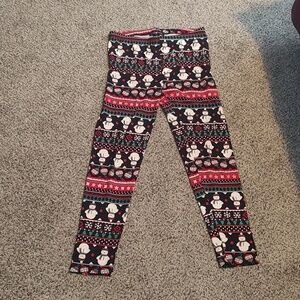 Derek Heart Christmas Leggings